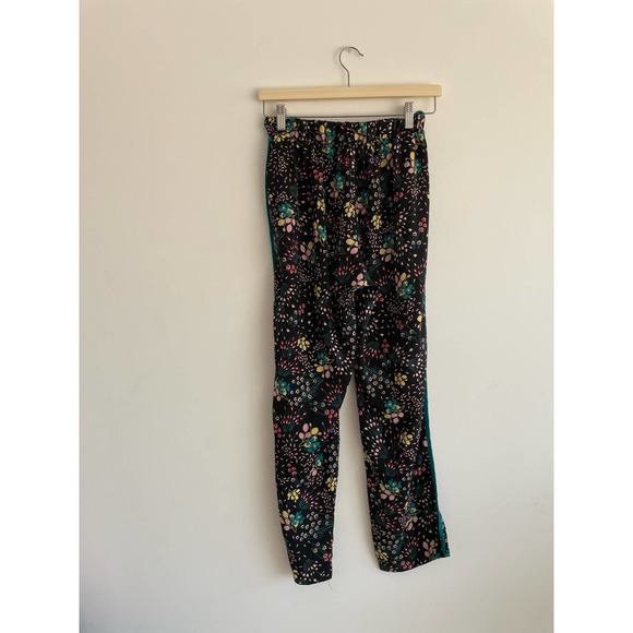 Lulu’s Boho Blooms Black Floral Print Pants | size medium - Picture 9 of 9